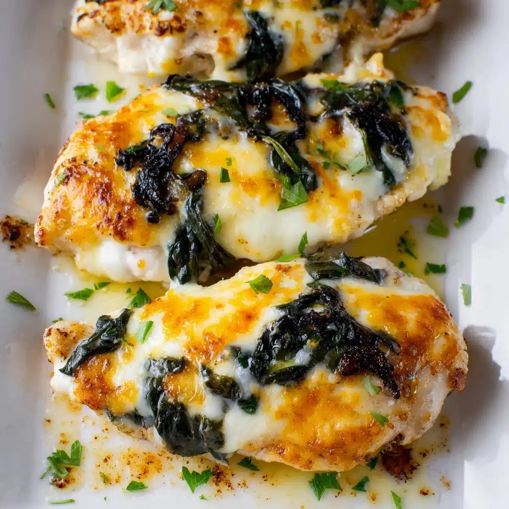 Cheesy Spinach Chicken Bake Recipe - Recipe Image