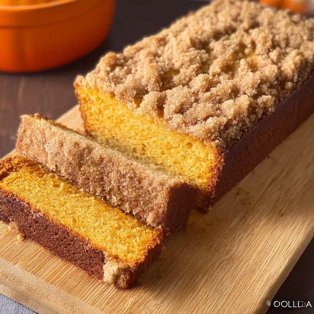 Streusel Topped Pumpkin Loaf Recipe - Recipe Image