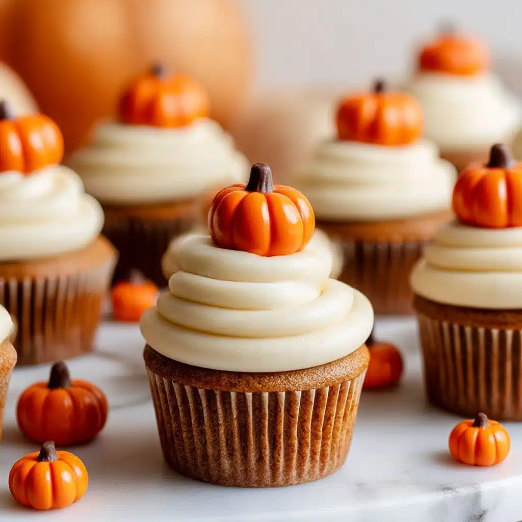 Pumpkin Cupcakes Recipe - Recipe Image