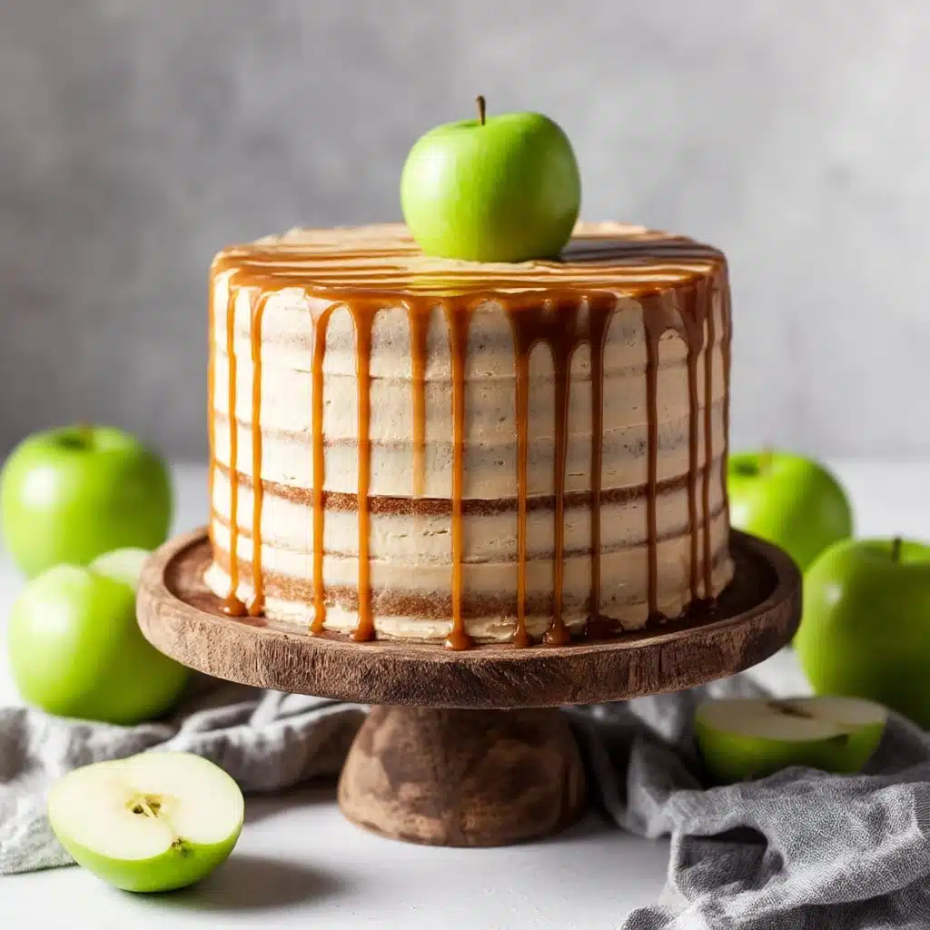 Apple Pie Layer Cake Recipe - Recipe Image