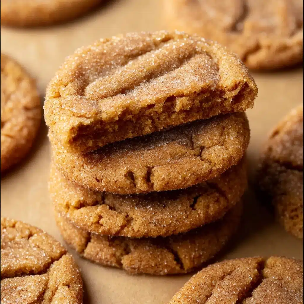 Chewy Pumpkin Snickerdoodle Cookies Recipe - Recipe Image