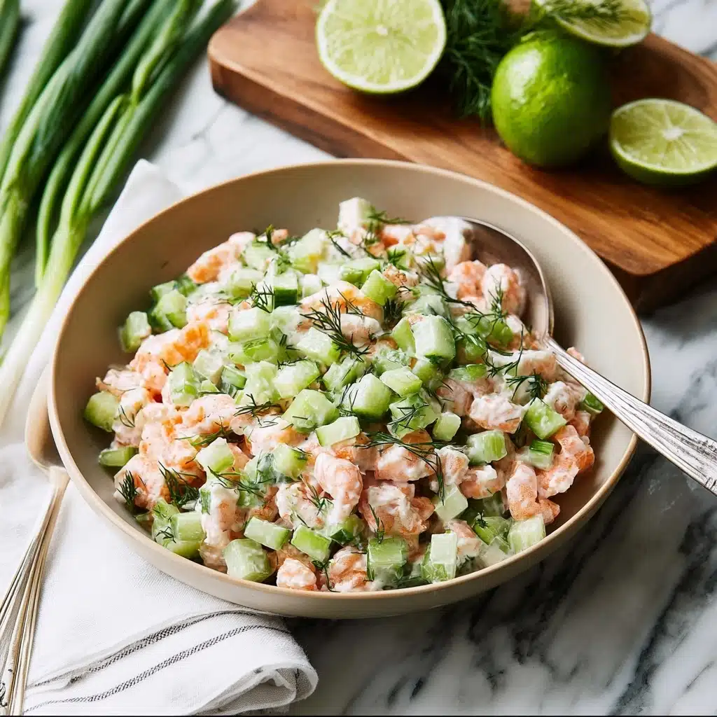 Cucumber Shrimp Salad Recipe - Recipe Image