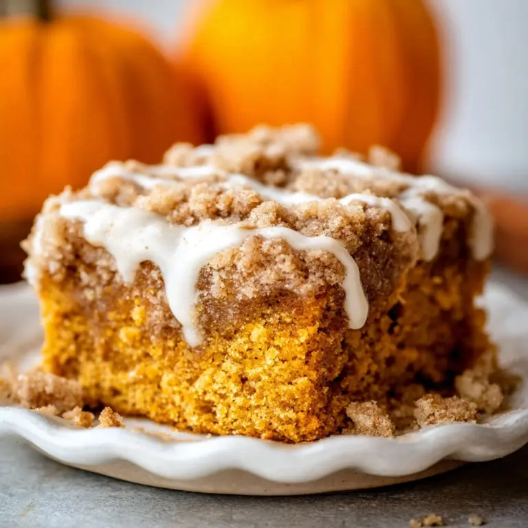 Pumpkin Coffee Cake Recipe