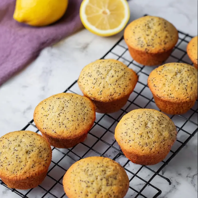Lemon Chia Oat Muffins Recipe