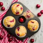 Cherry Cobbler Muffins Made Easy Recipe