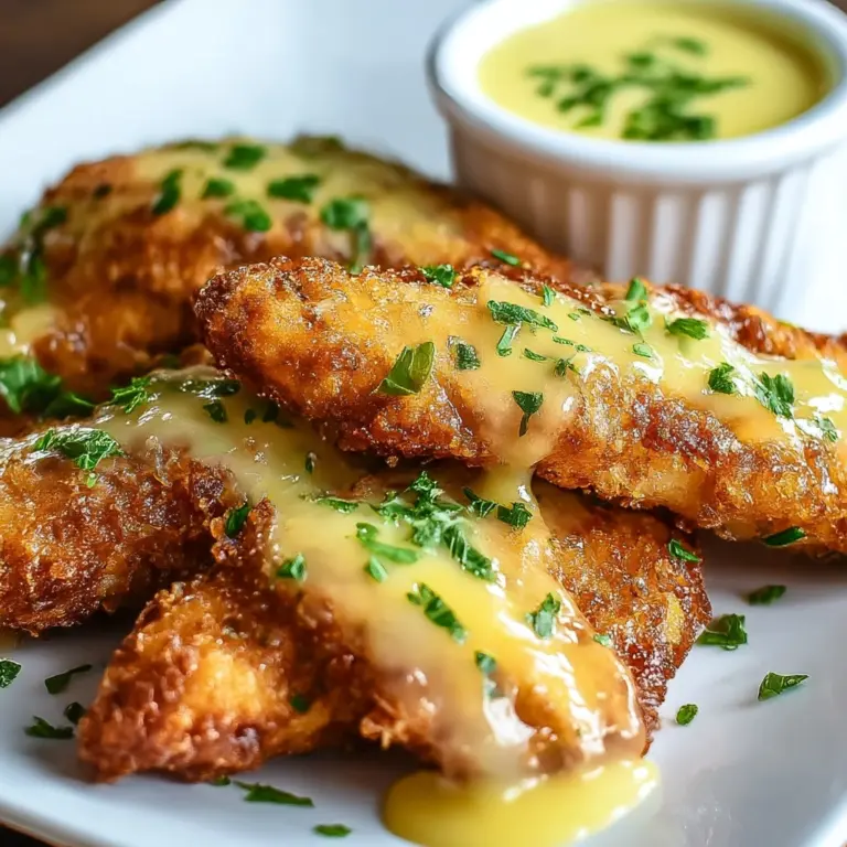 Lemon Garlic Parmesan Chicken Tenders Recipe