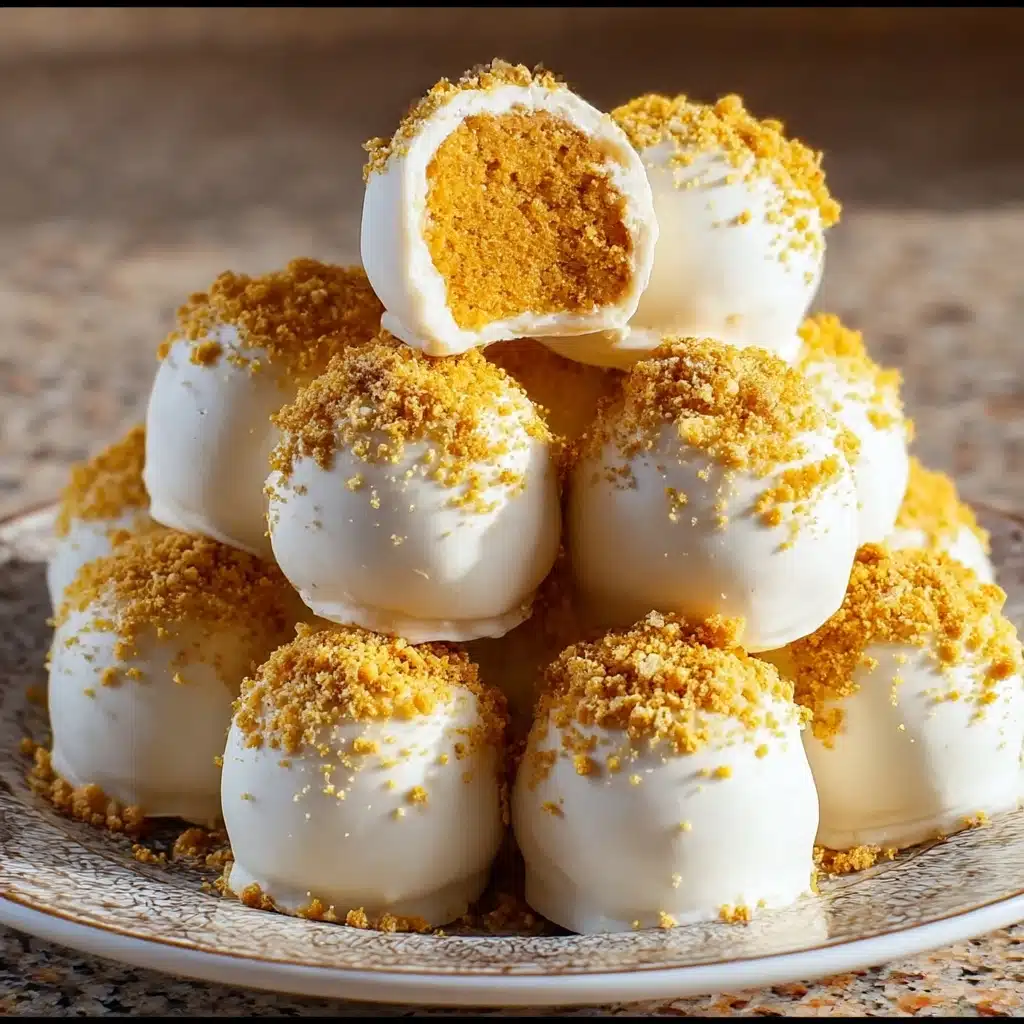 Easy No Bake Pumpkin Cheesecake Balls Recipe - Recipe Image