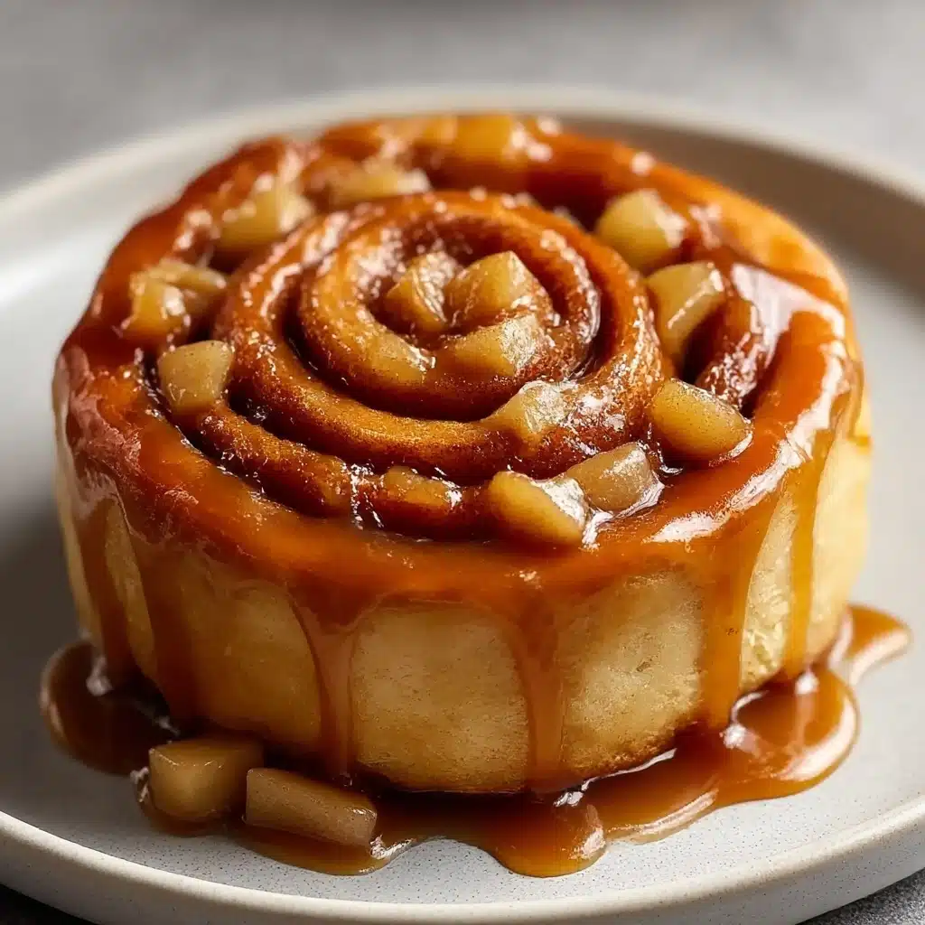Caramel Apple Cinnamon Rolls Recipe - Recipe Image