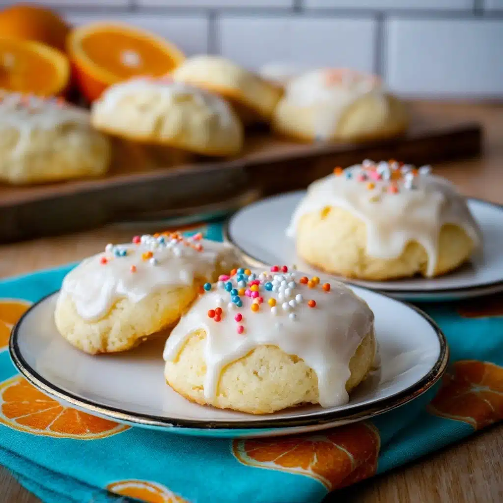 Tangerine Ricotta Cookies Recipe - Recipe Image