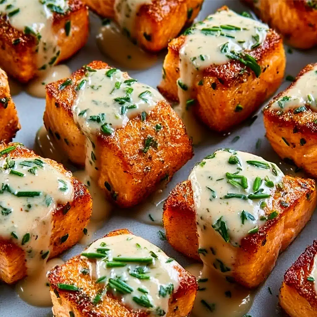 Crispy Bang Bang Salmon Bites Recipe - Recipe Image