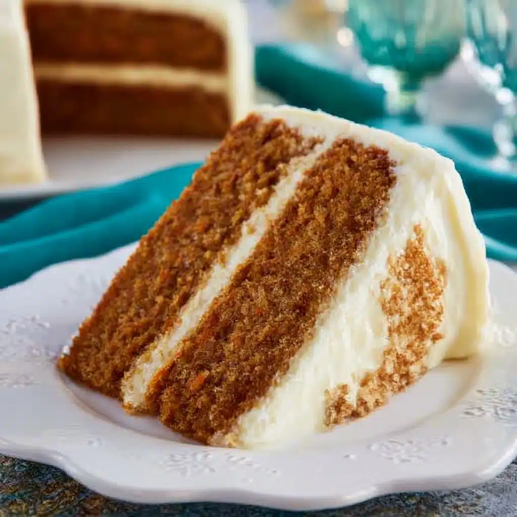 Carrot Cake Cheesecake Recipe - Recipe Image
