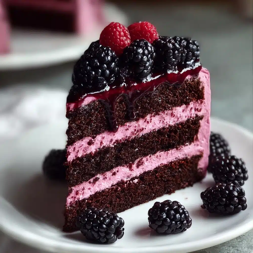 Bourbon Blackberry Cake Recipe - Recipe Image