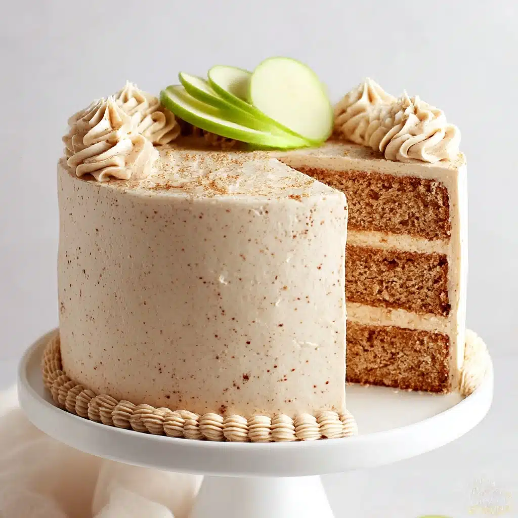 Apple Spice Cake with Cinnamon-Vanilla Buttercream Recipe - Recipe Image