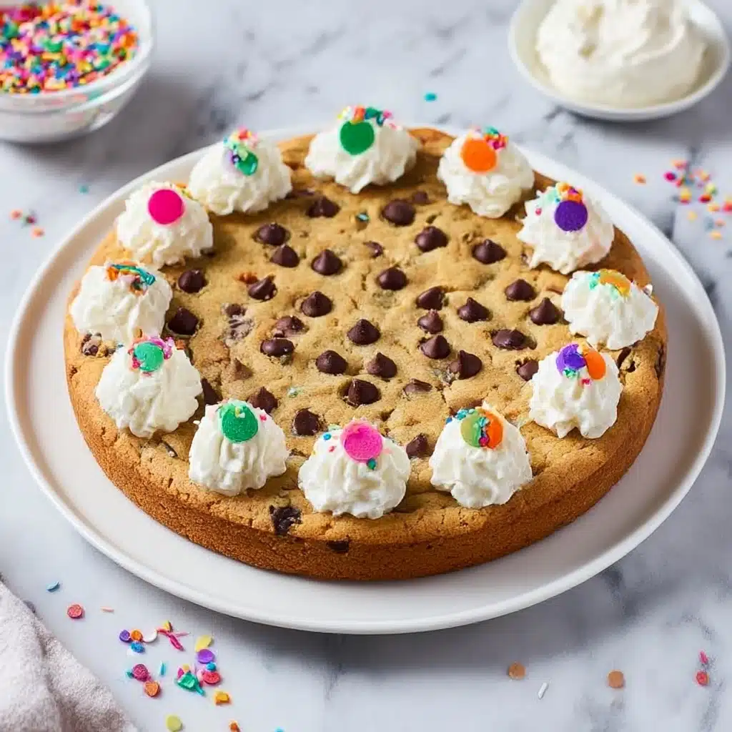 Chocolate Chip Cookie Cake Recipe - Recipe Image