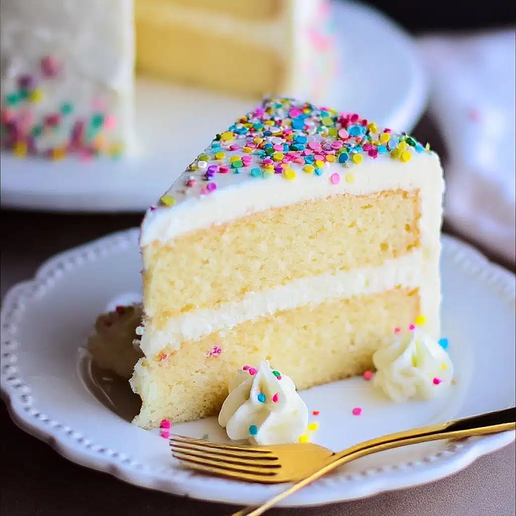 White Chocolate Birthday Recipe - Recipe Image