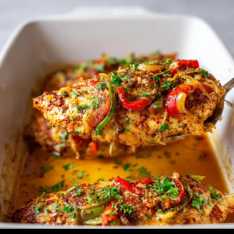 Fajita Chicken Casserole Recipe