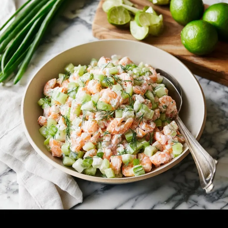 Cucumber Shrimp Salad Recipe