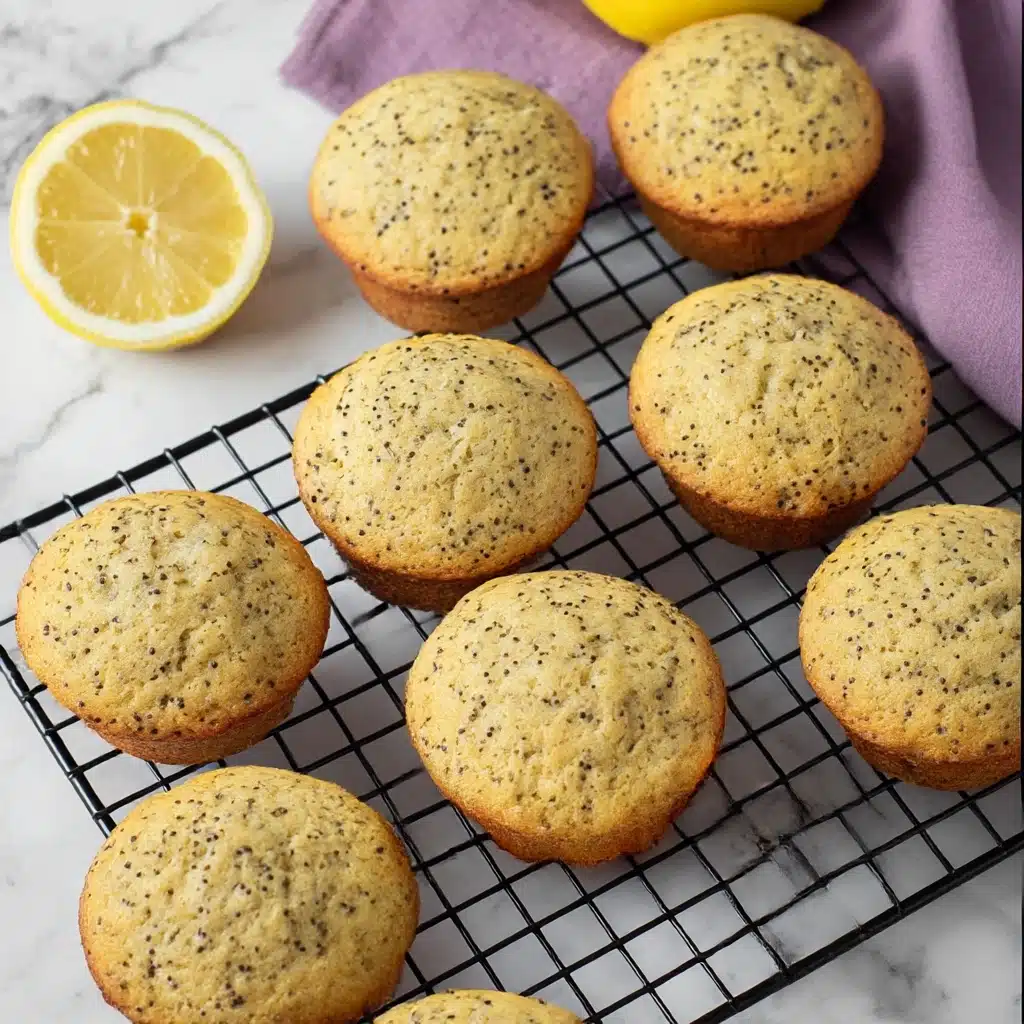 Lemon Chia Oat Muffins Recipe - Recipe Image