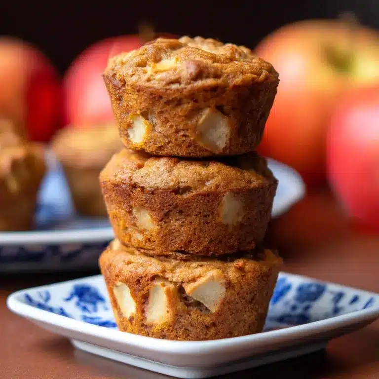 Apple Pie Protein Muffins Recipe