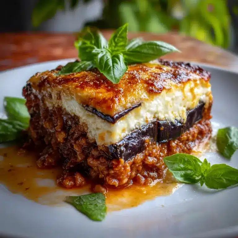 Eggplant Lasagna with Ricotta Recipe