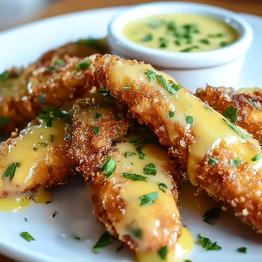 Lemon Garlic Parmesan Chicken Tenders Recipe - Recipe Image