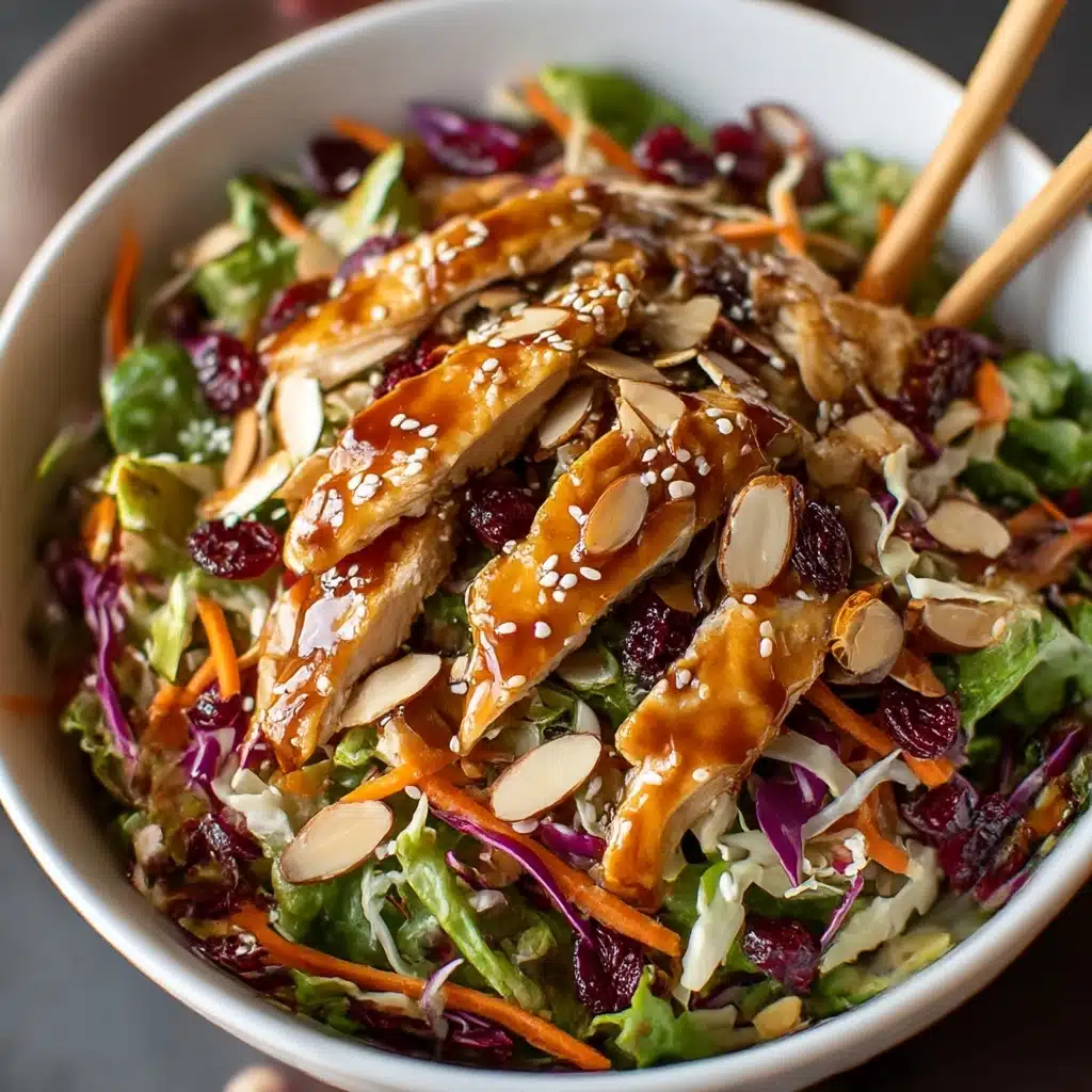 Asian Chicken Cranberry Salad Recipe