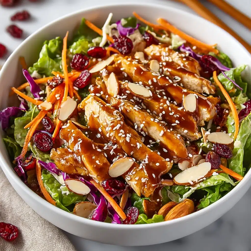 Asian Chicken Cranberry Salad Recipe - Recipe Image