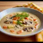 Russian Potato and Mushroom Soup Recipe