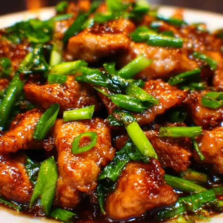Chinese Scallion Chicken Recipe