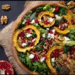 Autumn Harvest Salad with Pomegranates Recipe