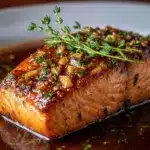 Salmon with Brown Sugar Garlic Glaze Recipe