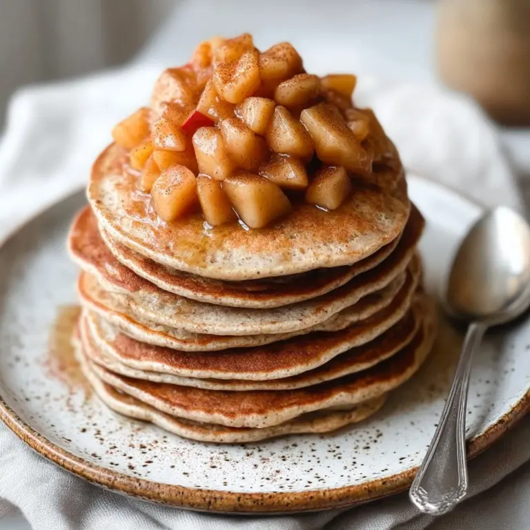 High Protein Apple Cinnamon Cottage Cheese Bake Recipe