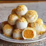 Easy No Bake Pumpkin Cheesecake Balls Recipe