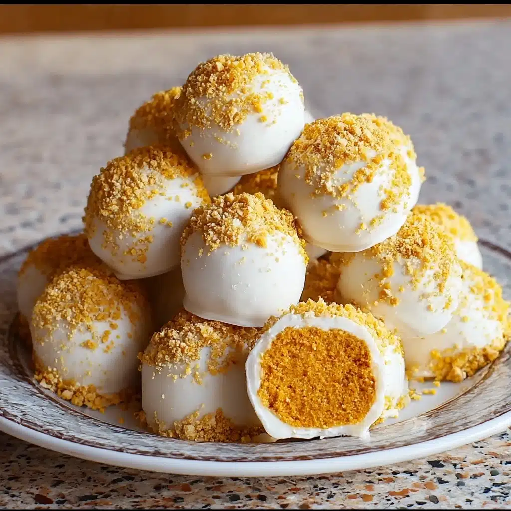 Easy No Bake Pumpkin Cheesecake Balls Recipe - Recipe Image