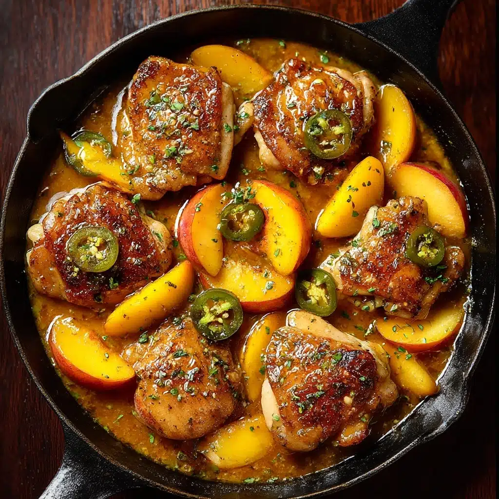 Quick Jalapeno Peach Chicken Recipe