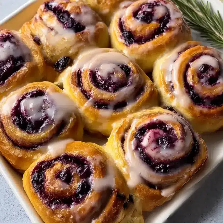 Fresh Huckleberry Cinnamon Rolls Recipe