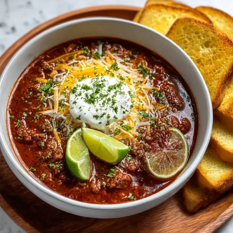Chili Recipe for Cozy Fall Dinners Recipe