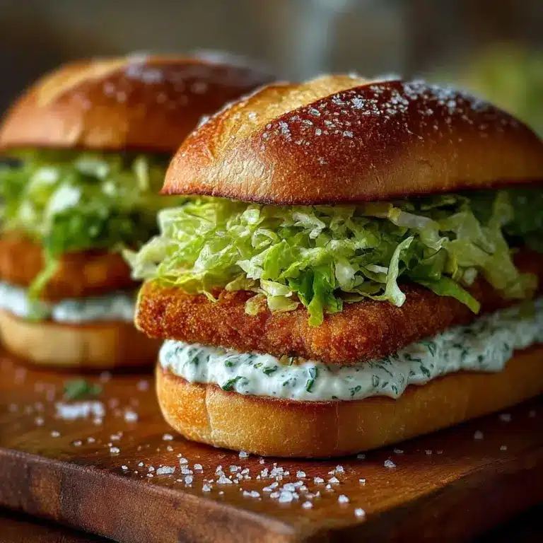Crispy Chicken Caesar Sandwich Recipe