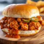 Cajun Chicken Sloppy Joes Recipe