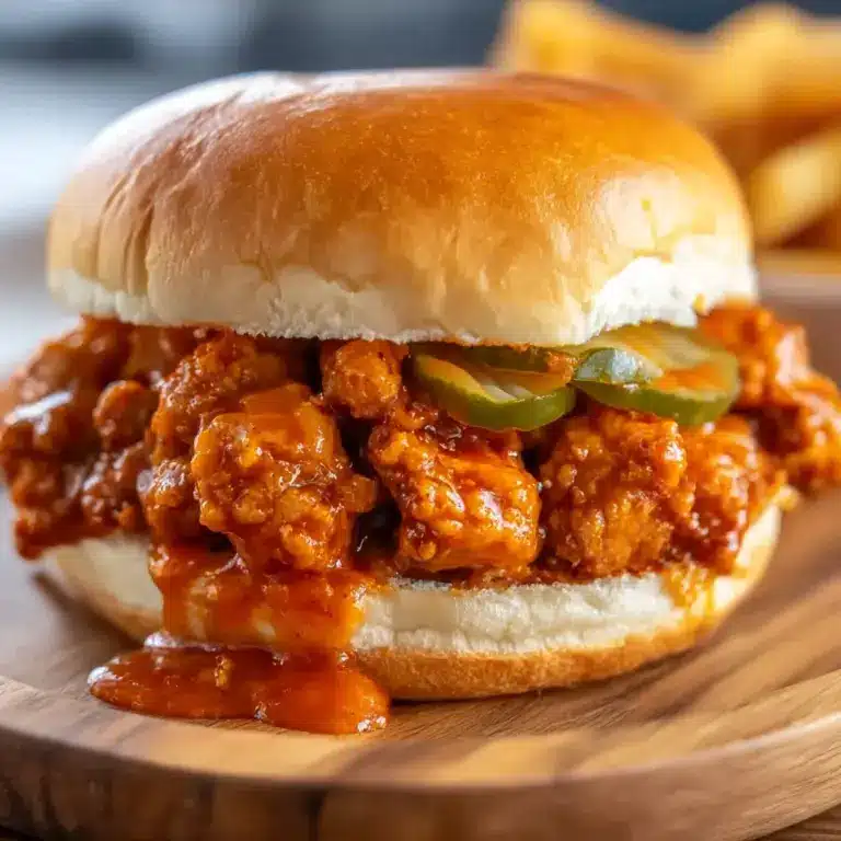 Cajun Chicken Sloppy Joes Recipe