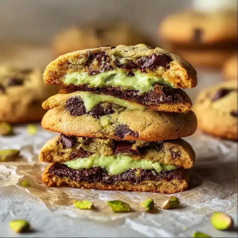Pistachio Cream Cookies Recipe