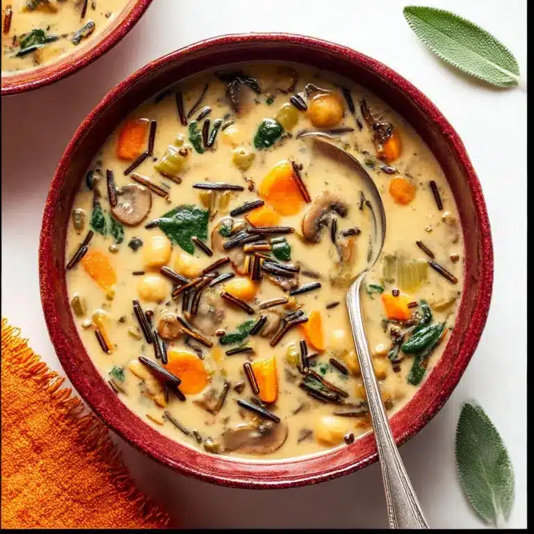 Pumpkin Wild Rice Soup Recipe