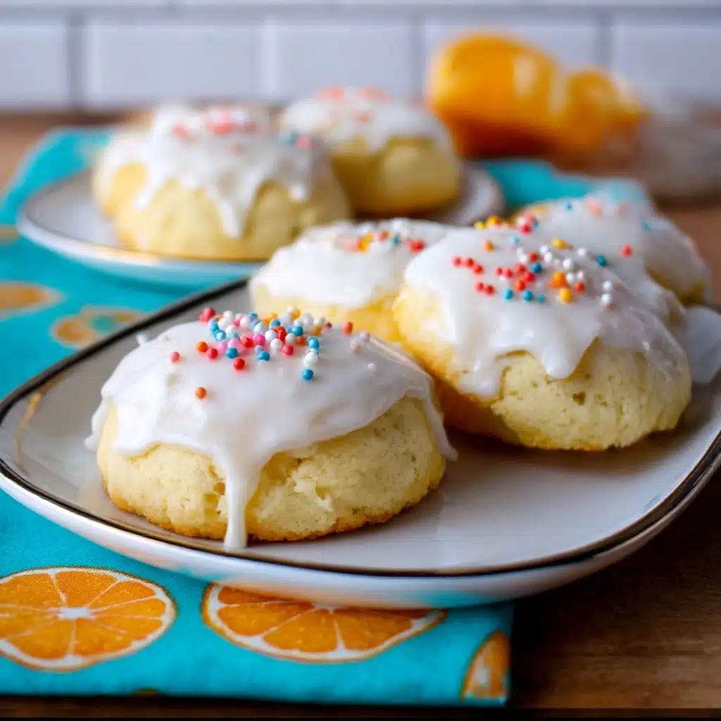 Tangerine Ricotta Cookies Recipe