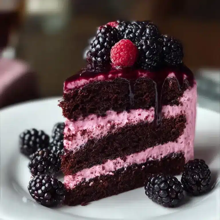 Bourbon Blackberry Cake Recipe