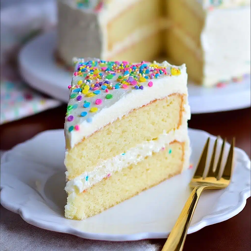 White Chocolate Birthday Recipe - Recipe Image