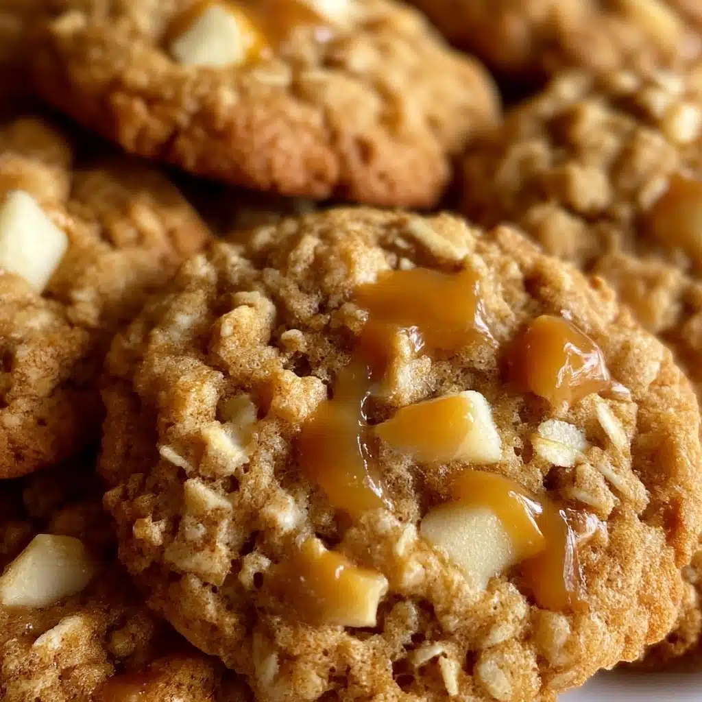 Caramel Apple Oatmeal Cookies Recipe