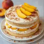 Peach Cobbler Cake With Brown Butter Frosting Recipe