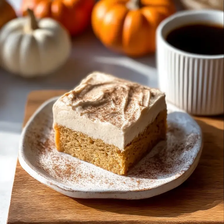 Sweet Pumpkin Spice Latte Cake Recipe