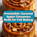 Caramel Apple Cinnamon Rolls Recipe