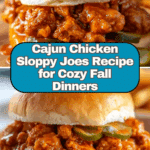 Cajun Chicken Sloppy Joes Recipe